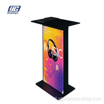 led light box display stazione di ricarica led segnaletica